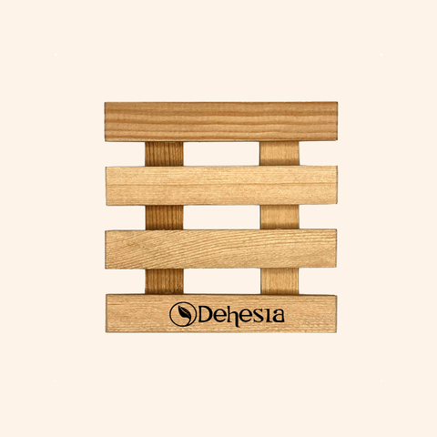 Jabonera artesana de madera